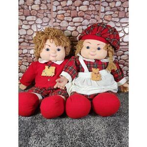 Vintage 1995 House of Lloyd Heather and Glenn dolls #B10